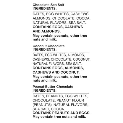 RXBAR Protein Bars,12g Protein,Gluten Free Snacks,Chocolate Lovers Variety Pack (5 Boxes,),25 Count (Pack of 2)