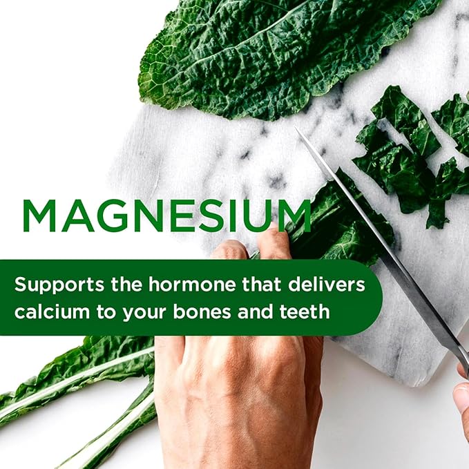 Emerald Labs Magnesium 400mg - Bone & Sleep Support with Albion Magnesium* - Vegan Friendly - 120 Vegetable Capsules (30-Day Supply)