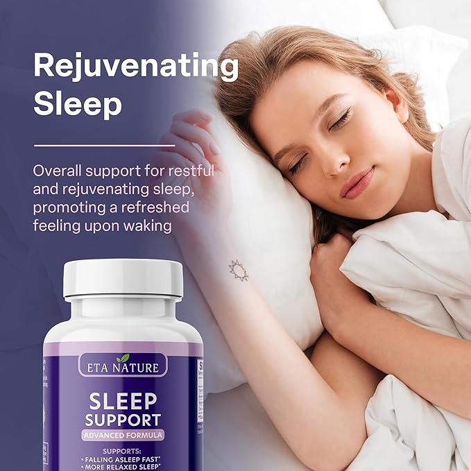 Sleep Supplement - Sleep Medicine for Adults with Melatonin, Resveratrol, Magnesium & Zinc