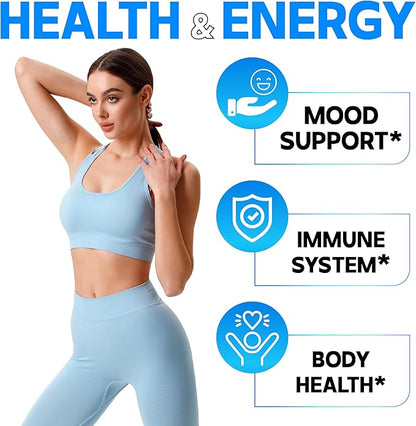 DEDICAD 12in1 Black Cohosh 5-Month Supply for Menopause Support Supplement with Dong Quai, Chasteberry, Red Raspberry, Licorice, Wild Yam & More - 150 Capsules