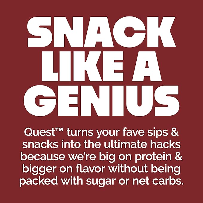 Quest Nutrition Nacho Cheese Tortilla Style Protein Chips, 18g Protein, 4g Net Carb, Low Carb, Gluten Free, 1.1 oz (Pack of 4)