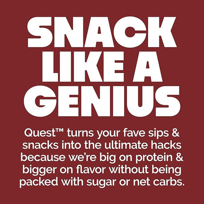 Quest Nutrition Nacho Cheese Tortilla Style Protein Chips, 18g Protein, 4g Net Carb, Low Carb, Gluten Free, 1.1 oz (Pack of 12)