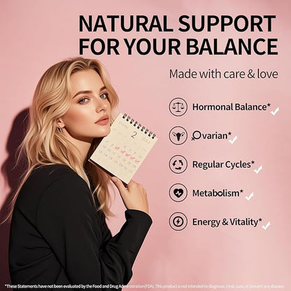 Myo-Inositol & D-Chiro Inositol (40:1 Ratio) - Total Fertility & Reproductive Support for Women - 360 Capsules, 90-Day Ultimate Supply