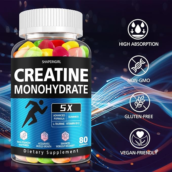 Creatine Gummies for Women and Men