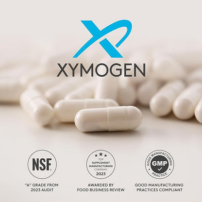 XYMOGEN Melatonin CR - Time Release Melatonin 5mg Supplement with Vitamin B6 - Nighttime + Immune Support - Biphasic Delivery Releases Quickly Then Steadily (180 Extended Release Tablets)