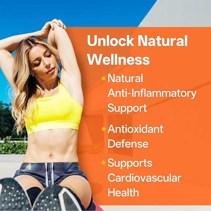 Turmeric Curcumin Supplement 2250mg with Black Pepper Extract | 95% Curcuminoids for Joint & Increase Body Protection, Antioxidant Supplement for Digestive Health