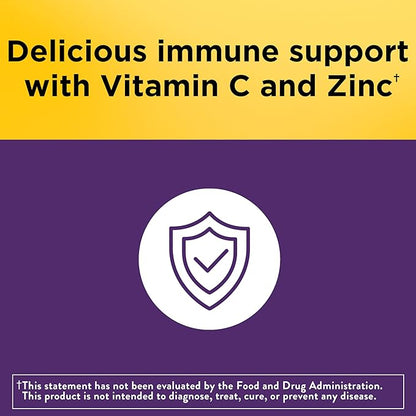 Nature Made Elderberry Gummies with Vitamin C and Zinc, Dietary Supplement for Immune Support, 100 Elderberry Gummies, 50-Day Supply
