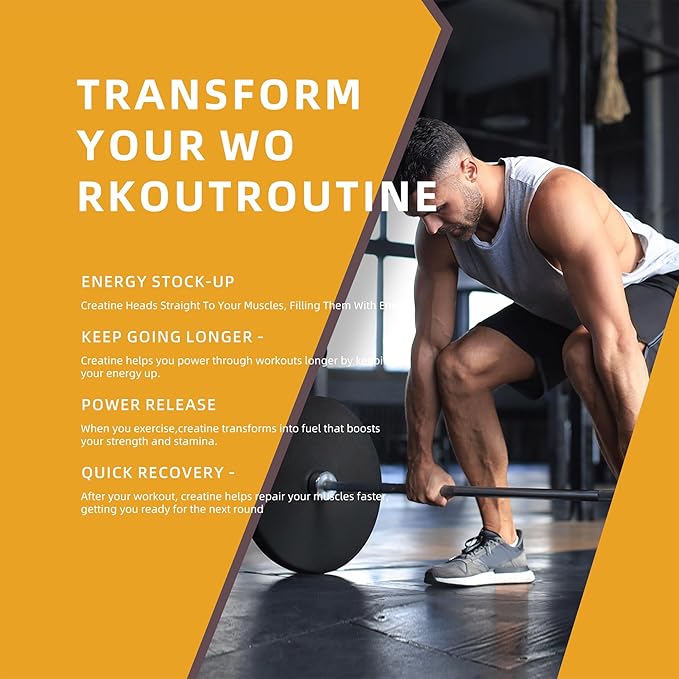Allcoovita Creatine Monohydrate Gummies 5g for Men & Women. Boost Focus,Strength, and Endurance, Anti-Melting Formula, Vegan, Gluten-Free, Non-GMO,(Mango 120 ct)