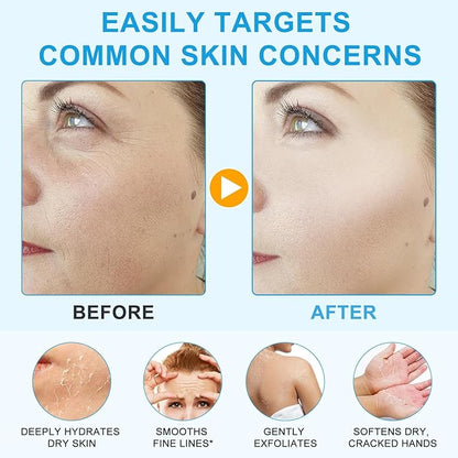 Pure Hyaluronic Acid Serum Powder for Skin & Face, 120G High Molecular Weight Anti Aging Hyaluronic Acid serum, Water Soluble, Fine Powder, Gluten Free, Non-GMO- Includes Scoop