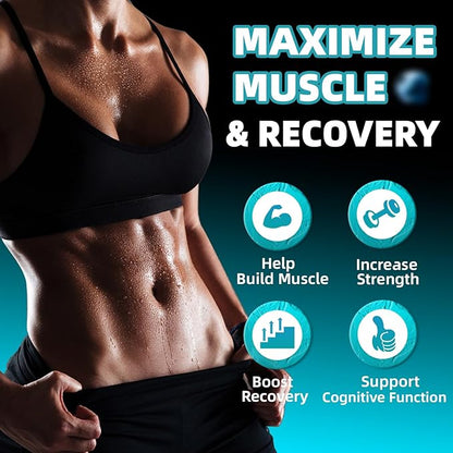 Creatine Monohydrate Gummies 9000mg for Men & Women, Potent Creatine Supplement 5g Chewables Creatine Per Serving, Pre-Workout Gummies for Enhanced Strength, Energy & Muscle Growth - 120 Count