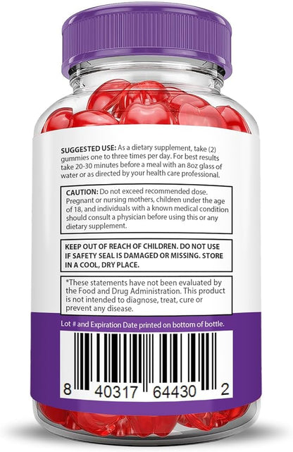 Justified Laboratories Ultra Quick Keto ACV Gummies Extreme 2000MG Ultraquick Keto Gummies Apple Cider Vinegar Formulated with Pomegranate Beet Juice Powder B12 Vegan Non GMO 60 Gummys