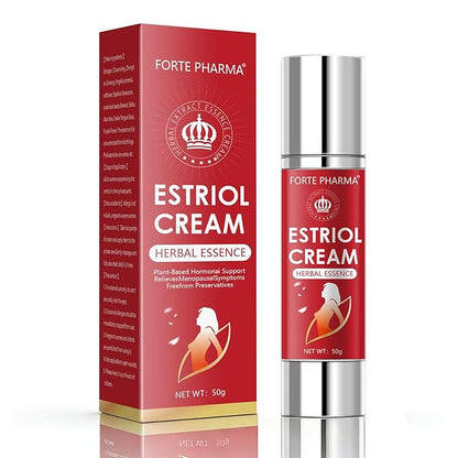Bioidentical Estriol Cream for Women Menopause Relief - Intimate Vaginal Moisturizing Peach Cream for Women - for Vaginal Dryness & Vulva Itch – 50g / 1.76 oz