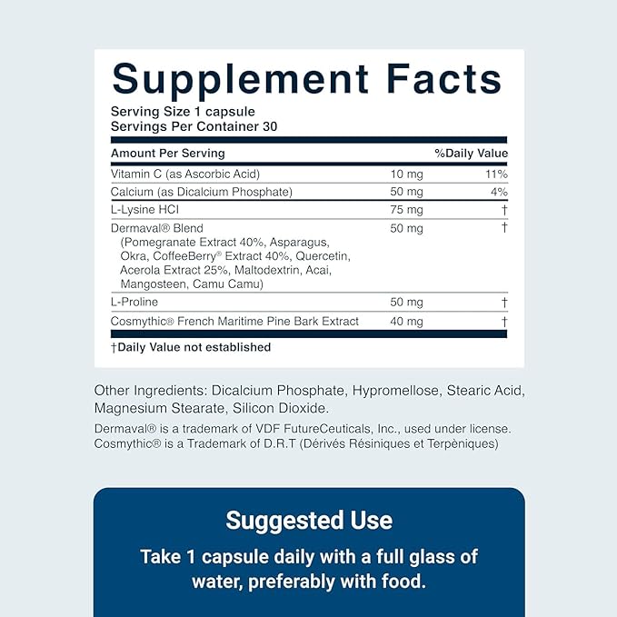 ACTIVATEDYOU Essential Skin Food, Advanced Skincare Collagen Elastin Support Supplement for Aging Skin, Helps Improve Appearance of Face Texture, Sagging w/Dermaval, Vitamin C (30 Count (Pack of 3))