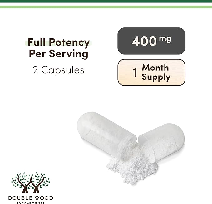 DIM Supplement for Women and Men (Diindolylmethane Estrogen Blocking Supplement, Hormonal Acne Treatment, Hormone Balance for Women) 400mg Servings, 200mg Per Capsule, 60 Capsules by Double Wood