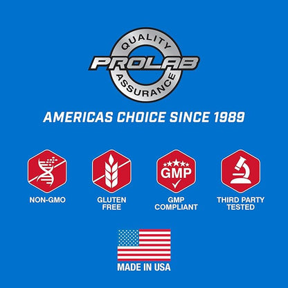 Prolab BCAA Plus Branched Chain Amino Acid Capsules, Muscle Recovery, Lean Muscle Support, Endurance & Performance Booster (180 Capsules)