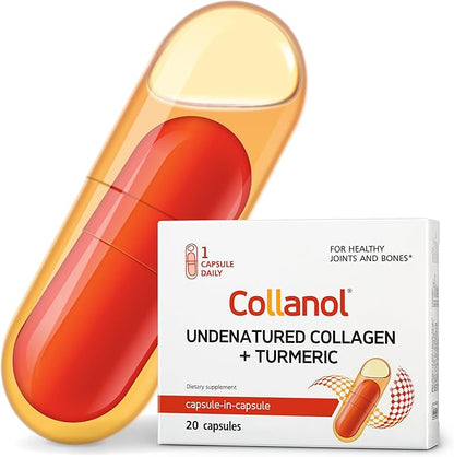 Innovation in The Care of Healthy Joints – Liquid Formula in a Double Capsule. 3D Collagen + Micelle Extract of Turmeric Roots 1 Capsule/Day. Laboratory Tested