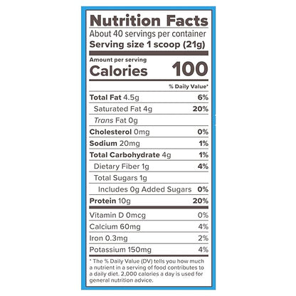 Primal Kitchen Primal Fuel Vanilla Coconut Whey Protein Drink Mix, Gluten and Soy Free, 1.85 Pounds