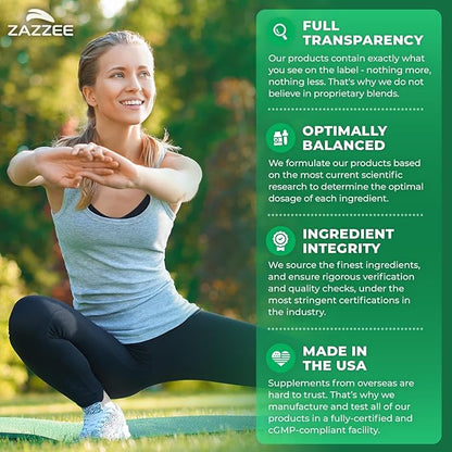Zazzee USDA Organic Dandelion Root 10:1 Extract, 60 Capsules, 2 Month Supply, Liver & Detox Support, Taraxacum Officinale, Organic Herbal Supplement, All-Natural, Non-GMO, Made in the USA