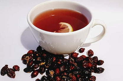 Hawthorn Berry Tea - 56 grams - Hawthorn Berries Whole Herbal Tea - Resealable Bag - 56 grams - Premium Quality (Hawthorn Berries)
