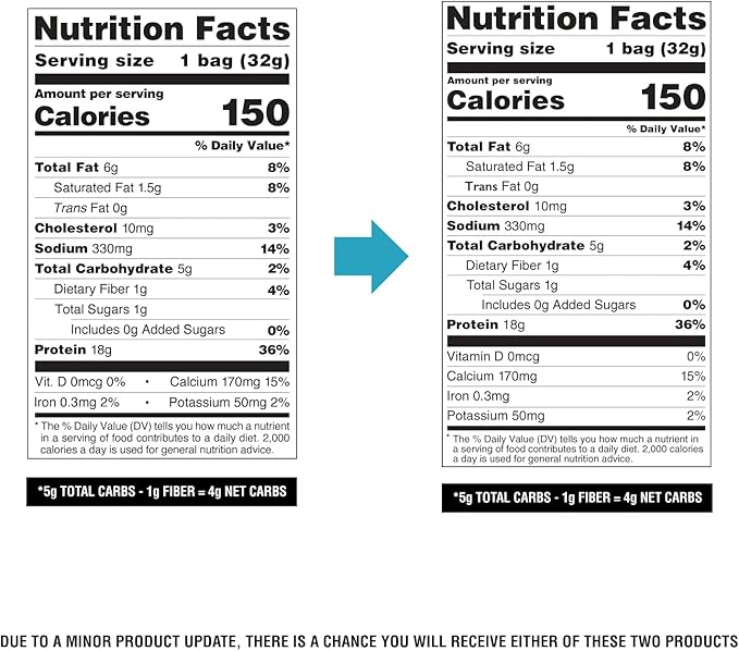 Quest Nutrition Nacho Cheese Tortilla Style Protein Chips, 18g Protein, 4g Net Carb, Low Carb, Gluten Free, 1.1 oz (Pack of 12)