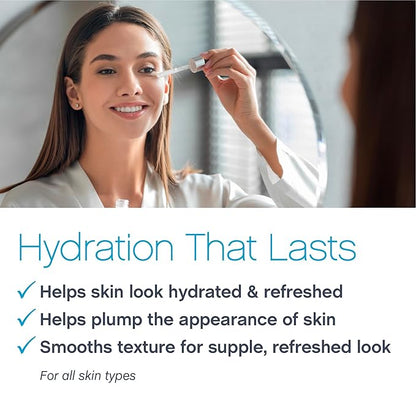 NeoCell Hyaluronic Acid Hydration Serum | 2 fl oz | Hydrating Formula for Face | Advanced Skin Care