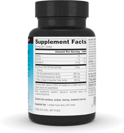 Source Naturals ArcticPure Ultra Potency 850 mg Omega-3 Fish Oil - 30 Softgels