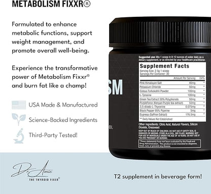 Metabolism Support by Dr. Amie | Orange Crush Flavor | 30 Servings
