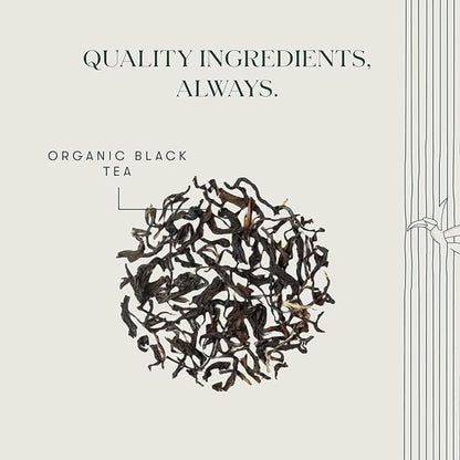Luxmi Estates Queen of the Hills Organic Darjeeling Black Tea Loose Leaf 50 Cups (100g/3.5oz) | Direct from Garden