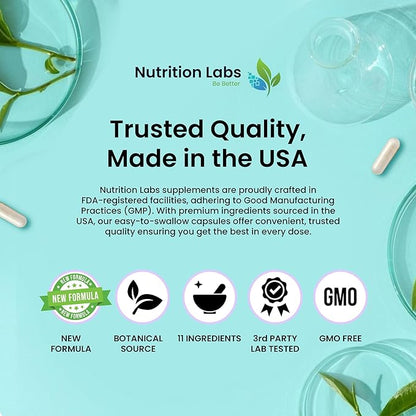 Candida Cleanse Supplement for Balance & Support, Candidase Detox, Women & Men. Gut Health & Flora, pH Level, Intestinal Health. Lactospore® Probiotics. Anti Yeast Overgrowth W/ Oregano, Caprylic Acid