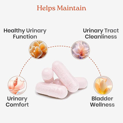 NewLife Naturals D-Mannose Capsules | w/Cranberry and Hibiscus Extracts | Natural Urinary Tract Health Supplement | 1400mg Pure Veggie Powder | 120 Veggie Capsules