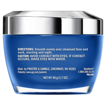 Olay Hyaluronic Acid Face Moisturizer, Instant Hydration for Women, Fragrance-Free - Dry Skin Solution, Glowing, Smoothing, Plumping, Renewing - Niacinamide, Amino Peptides 1.7 Oz