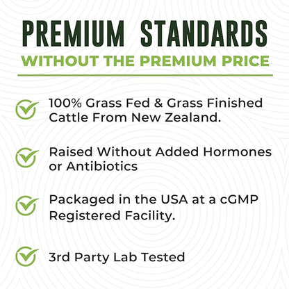 Beef Organ Supplement Grass Fed - 7 Beef Organs Complex from New Zealand - Liver Heart Pancreas Kidney Lung Spleen Bone Marrow - Non-GMO, No Fillers, Hormone & Antibiotic Free - Carnivore Diet - 180ct