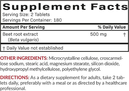 Futurebiotics Beet Root Extra Strength, Non-GMO, 360 Vegetarian Tablets