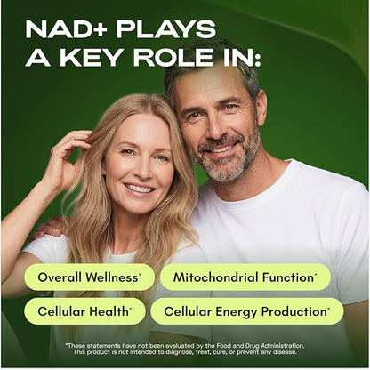 Liposomal NAD Supplement with Resveratrol – NMN Supplement Alternative – 60-Day Supply – Third-Party Tested – 120 Capsules – Advanced NAD+ Resveratrol - Pack of 2