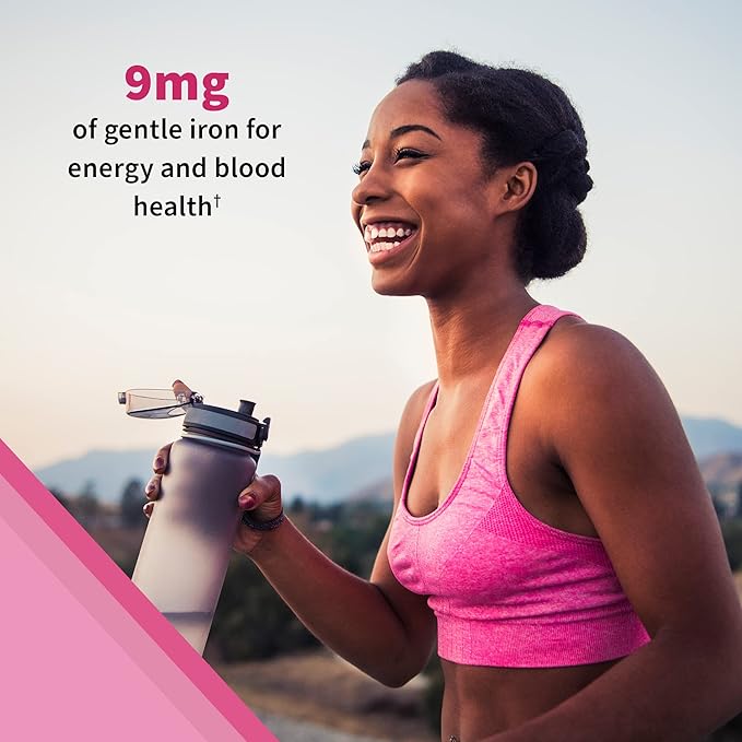 Garden of Life Vitamin Code Women’s Multivitamin Gummy with Iron: Folate, Biotin, D3 & B12 for Hair, Skin,Nails Probiotics for Immune Health, Non-GMO, Gluten-Free, 90 Cherry Gummies (Pack of 2)