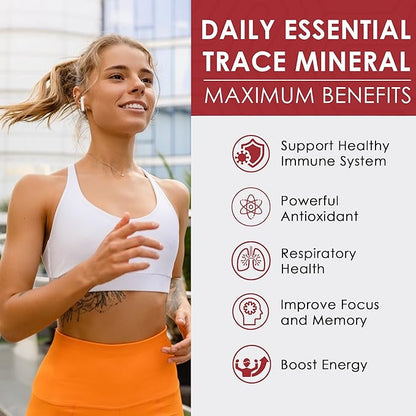 Fermented Zinc Gummies 30mg, Copper, Selenium, Vitamin C, D3, Superior Absorption Zinc Supplements for Women & Men, Immune, Powerful Antioxidant, Zinc Picolinate Alternaitive, Vegan, No Sugar, 2 Pack