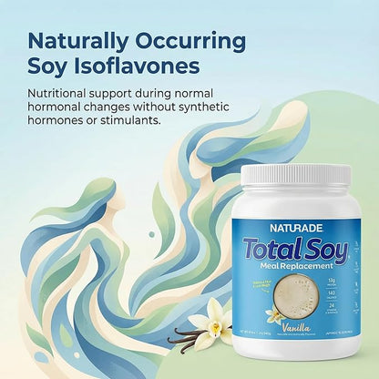 Naturade Total Soy, Weight Loss Shake, Vanilla, 1.2 lb (540 g)