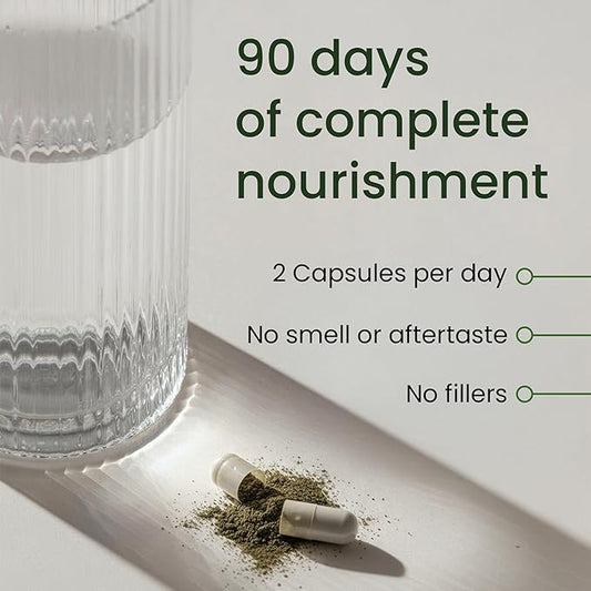 Grass Fed Beef Organ Supplement for Women with Super Greens & Antioxidant Fruits – 60+ Bioavailable Nutrients for Hormone Balance, Cycle Comfort, Primal Energy, Immunity, Hair & Skin – 3 Month Supply