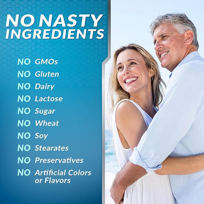 VitaBreeze Glucosamine Chondroitin, MSM & Turmeric Dietary Supplement - 248 Capsules