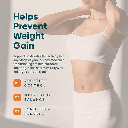 GLP-1 Supplement | Natural GLP-1 Production | GLP 1 Booster Drink Mix to Control Appetite and Cravings | Great Tasting Metabolic Support - Yerba Mate, Garcinia Cambogia, Berberine [Orange]