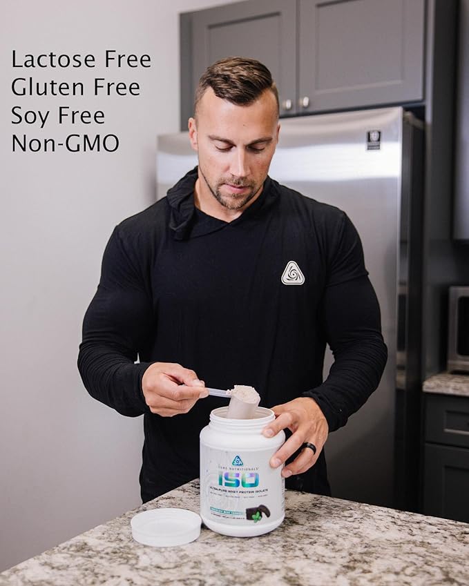 Core Nutritionals ISO Whey Protein Isolate | High-Purity Protein from Whey Isolate | Lean Muscle & Recovery Support | 32 Servings (Lemon Pound Cake)