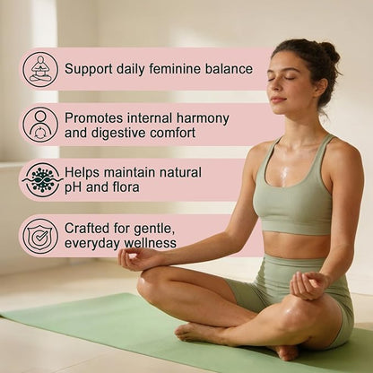 Probiotic Gummies for Women - Vital Prebiotic Source for Feminine Health, pH Balance & Odor Control - Vegan Daily Digestive & Immune Support, Pineapple Flavor, Sugar-Free, 60 Count