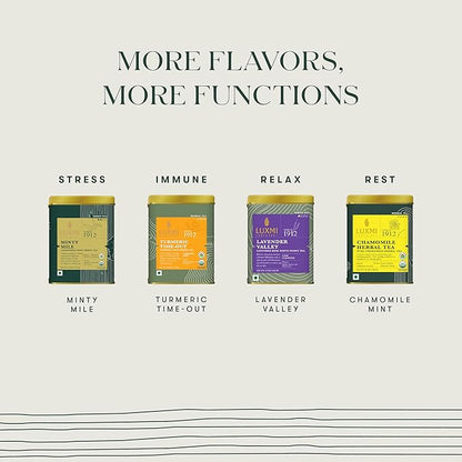 Luxmi Estates - Moringa Mint Tea Loose Leaf - 50g, 1.76 Oz (25 cups) | Moringa and Mint