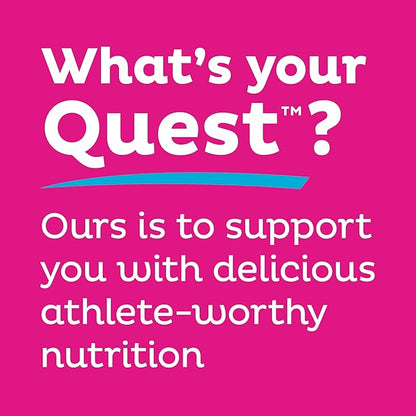 Quest Nutrition Birthday Cake Protein Bars, 20g Protein, 1g Sugar, 4g Net Carbs, Gluten Free, Keto Friendly, 12 Count