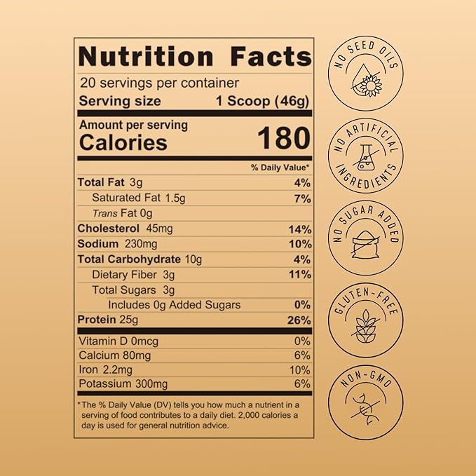 FlavCity Grass Fed Whey Chocolate Protein Powder - Chocolate Peanut Butter - 25g Protein & 10g Collagen - Made with Organic Cocoa & Coconut Milk - Gluten Free & No Added Sugars (20 Servings)