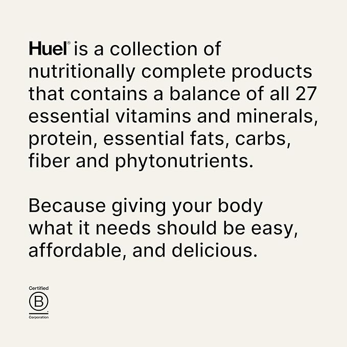Huel Black Edition | Cookies and Cream 40g Vegan Protein Powder | Nutritionally Complete Meal Replacement | 27 Vitamins and Minerals, Gluten Free | 17 Servings