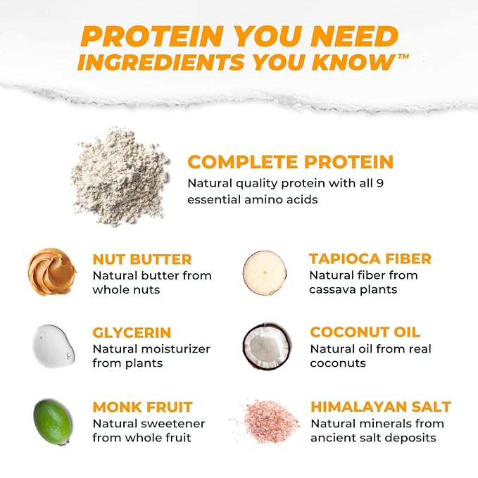 Atlas Real Food Protein Bar – 20g Clean Protein, 1g Sugar, No Seed Oils, No Artificial Sweeteners (Variety, 12 Count)