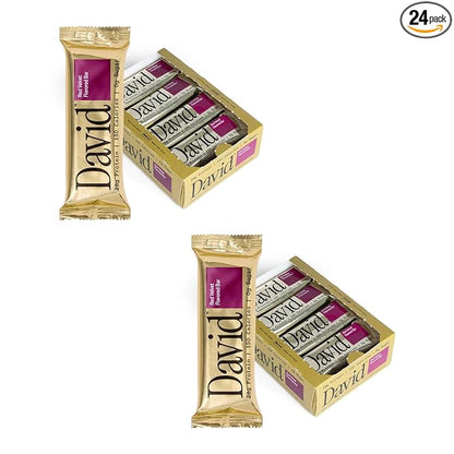 David Protein Bar, Red Velvet, 24 Protein Bars | 28g of Protein | 150 Calories | 0g of Sugar - High Protein, Low Carb, Gluten Free Protein Bar, Pack of 24