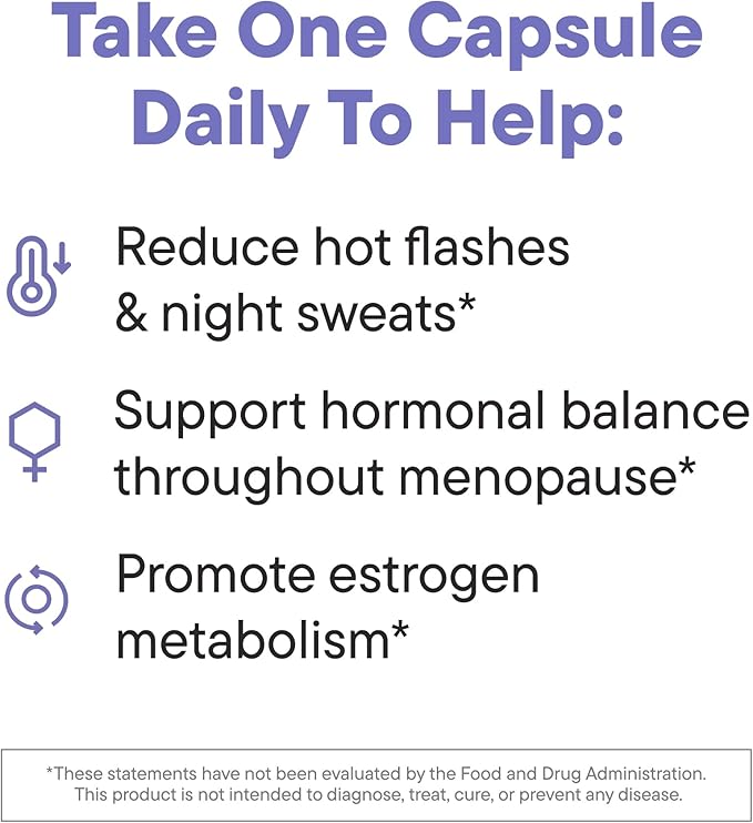 Daily Nouri Menopause Probiotics for Women | Hormonal Balance, Hot Flashes, Night Sweats & Gut Health | 3 Clinically Studied Strains + Resveratrol & Omega | 30-Day Supply