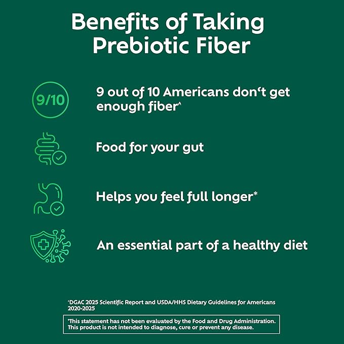 Benefiber On The Go Prebiotic Fiber Supplement Powder for Digestive Health, Daily Fiber, Unflavored - 28 Sticks (3.92 Ounces)